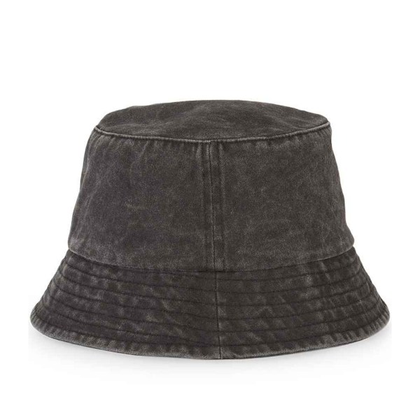 Native Spirit Unisex Vuxen Faded Bucket Hat L-XL Svart Black L-XL