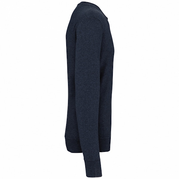 Kariban Unisex Vuxen Ekovänlig Crew Neck Sweatshirt M Franska French Navy Heather M