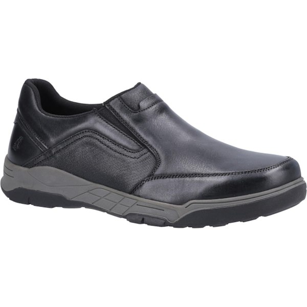 Hush Puppies Herr Fletcher Läderskor 8 UK Svart Black 8 UK