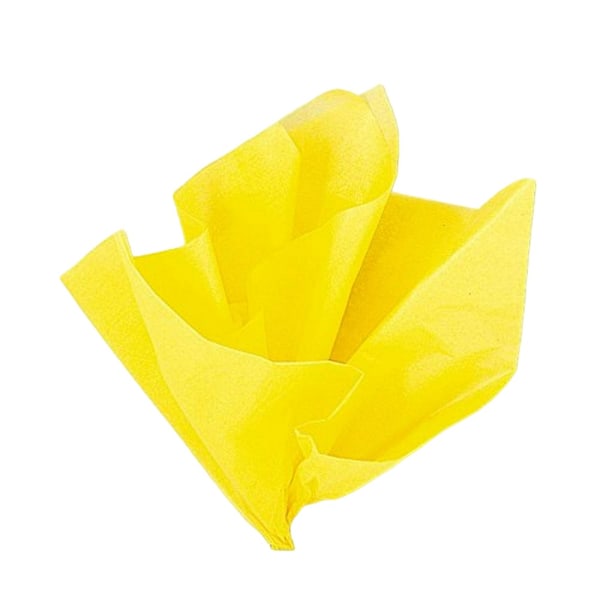 Unik festpappersnäsduk (10-pack) 26 tum x 20 tum gul Yellow 26in x 20in