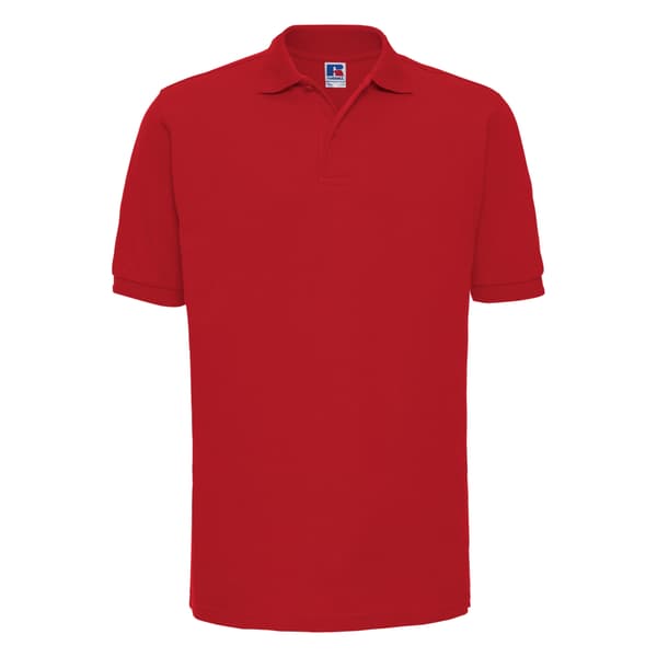 Russell Herr Ripple Krage & Manschettar Kortärmad Polotröja M Con Convoy Grey M
