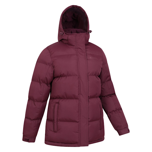 Mountain Warehouse Dam/Damer Vattentät Vadderad Jacka 8 UK Burgundy 8 UK
