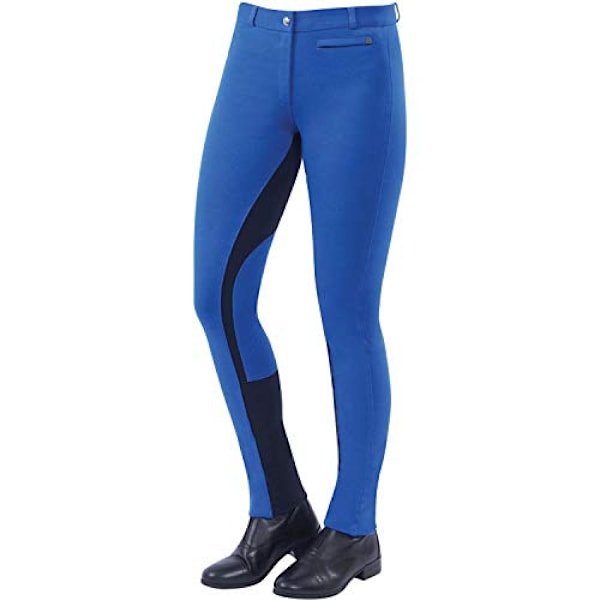 Dublin Dam/Dam Supa-fit Euro Seat Dragkedja Jodhpurs 32in Bl Blue/Navy 32in