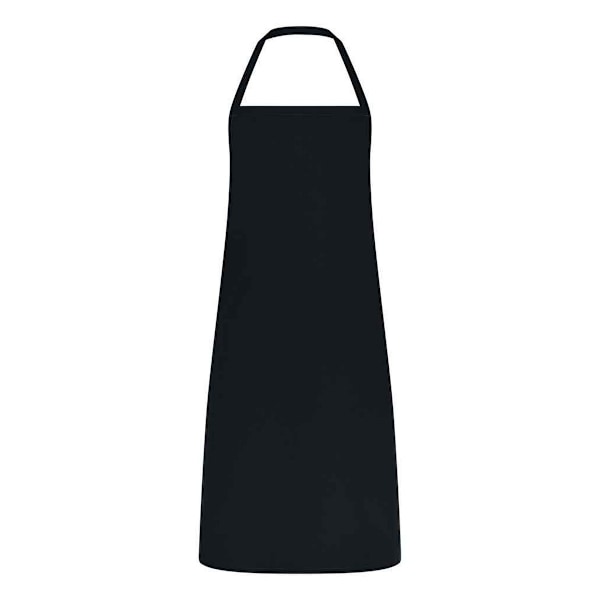 Brand Lab Unisex Klassisk Haklappsförkläde En Storlek Svart Black One Size