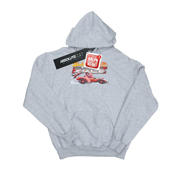 Disney Wreck It Ralph Slaughter Race Hoodie XL Sports Grey för män Sports Grey XL