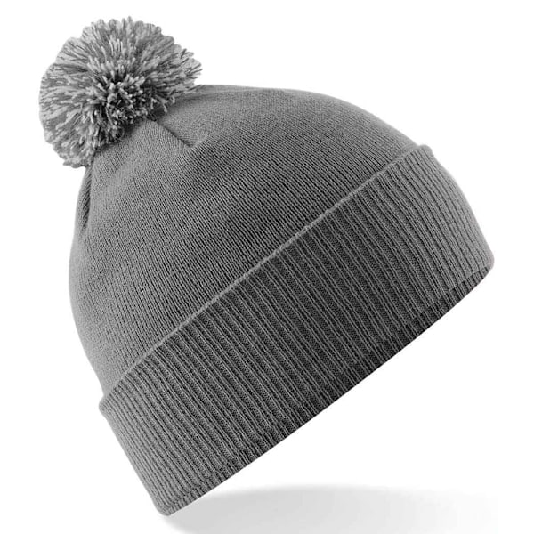 Beechfield Unisex Vuxenmössa En Storlek Grafitgrå/Ljusgrå Graphite Grey/Light Grey One Size