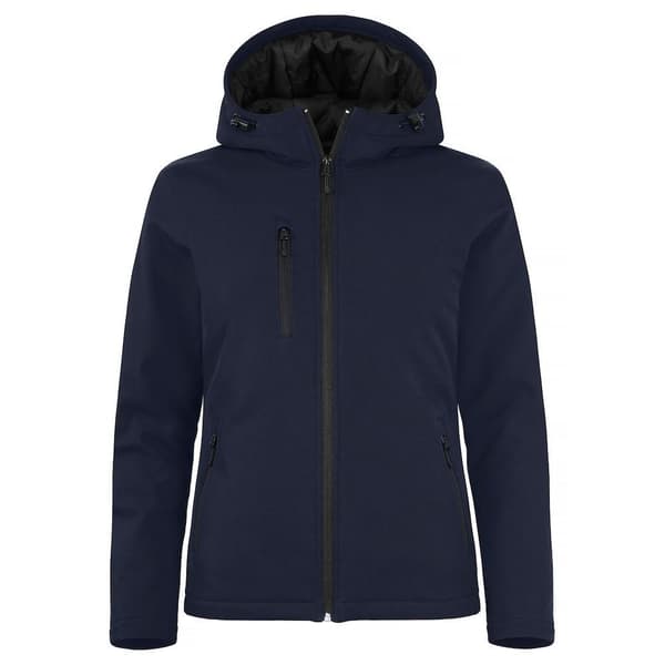 Clique Dam/Dam Vadderad Softshelljacka XXL Mörkblå Dark Navy XXL