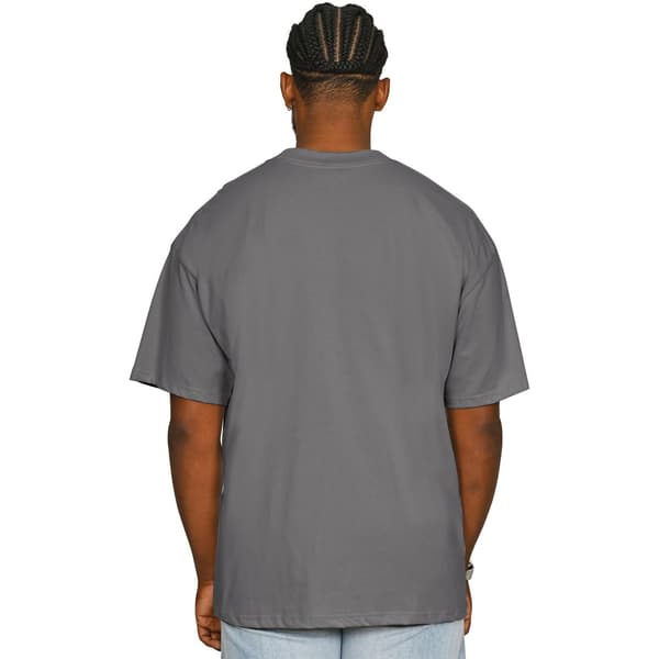 Casual Classics Unisex Vuxen Kammad Ringspun Bomull Förlängd Halsringning Charcoal L