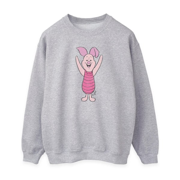 Winnie the Pooh Dam/Damer Piglet Heather Sweatshirt XL Värme Heather Grey XL