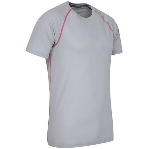 Mountain Warehouse Aero II T-shirt med korta ärmar för män XS Light Light Grey XS
