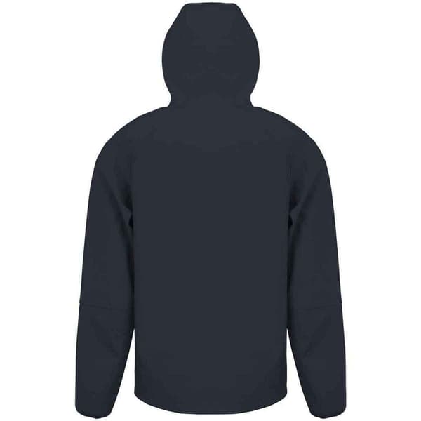 Result Äkta Återvunnen Herr Huvförsedd 3-Lagers Tryckbar Softshelljacka Navy S