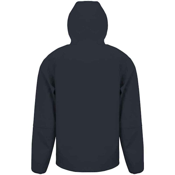 Result Äkta Återvunnen Herr Huvtröja 3 Lager Tryckbar Soft Shell Navy M