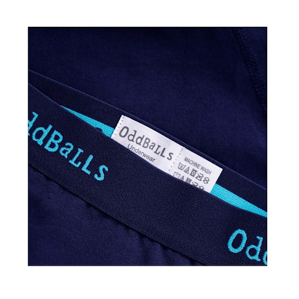 OddBalls Herr Plain Boxer Shorts M Midnight Midnight M