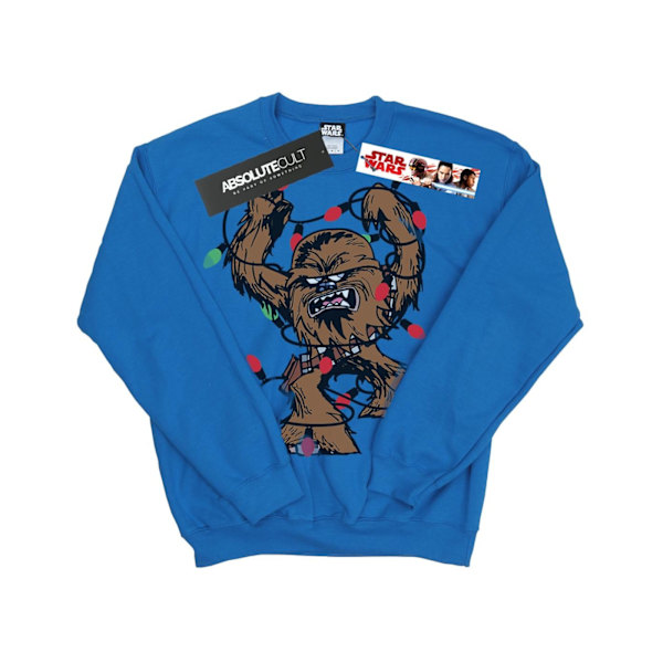 Star Wars Chewbacca Julgransbelysning Sweatshirt XL R Royal Blue XL