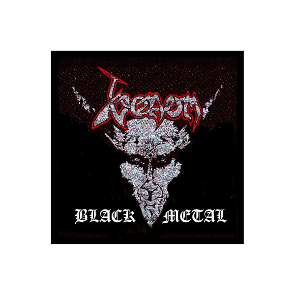 Venom Black Metal Standard Patch One Size Svart/Grå/Röd Black/Grey/Red One Size