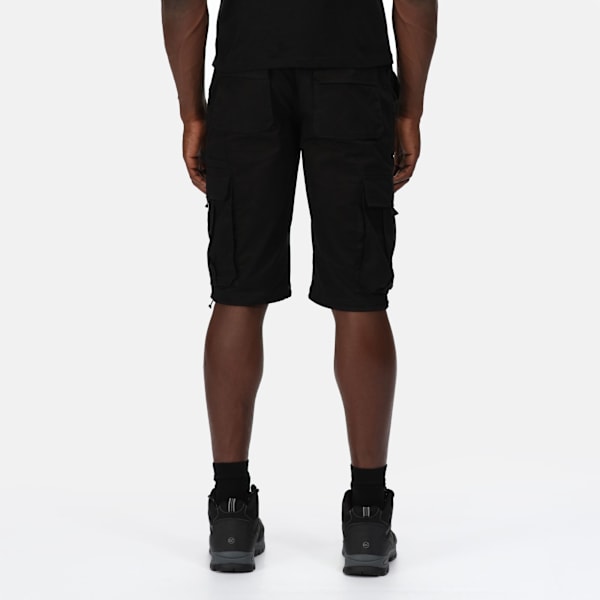 Regatta Pro Utility Cargo Shorts 38R Svart Black 38R