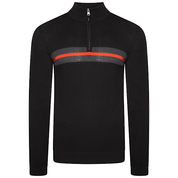 Dare 2B Unite Us Stickad Halvzip Sweatshirt M Svart/Amber Black/Amber Glow M