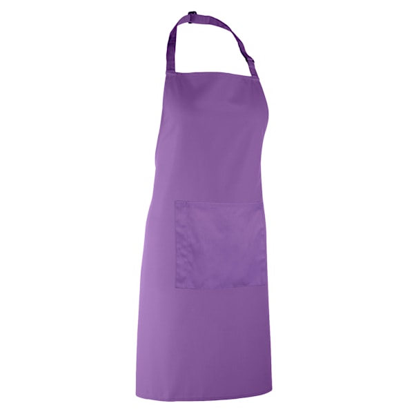 Premier Dam/Kvinnors Färger Bip Förkläde Med Ficka / Arbetskläder Rich Violet One Size