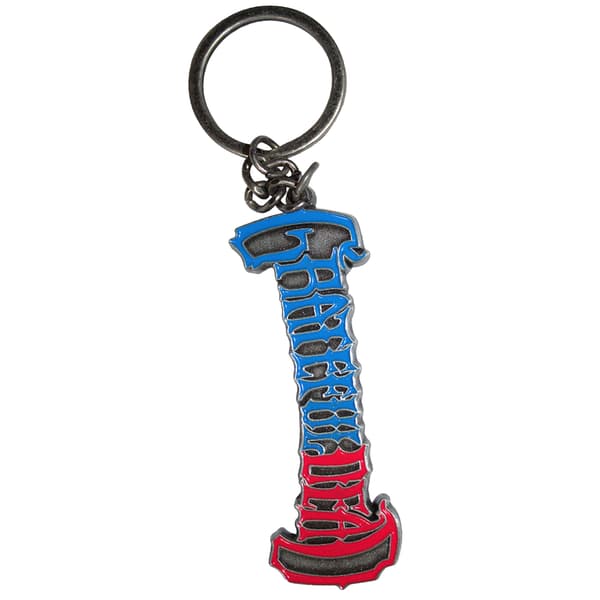 Grateful Dead Logo Nyckelring One Size Blå/Röd Blue/Red One Size