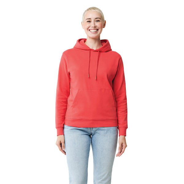 Iqoniq Unisex Vuxen Jasper Återvunnen Bomull Hoodie S Läcker Röd Luscious Red S