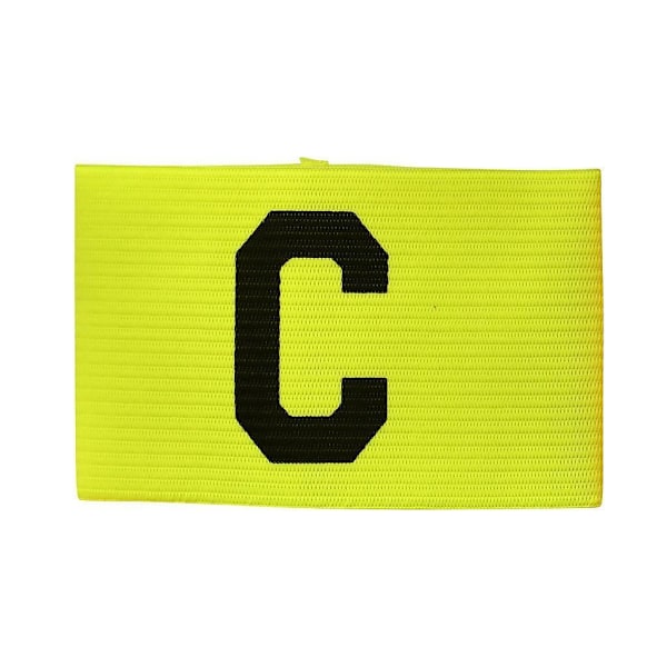Precision Childrens/Kids Big C Captains Armband En Storlek Fluore Fluorescent Yellow One Size