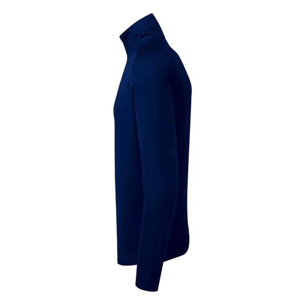 TriDri Dam/Dam Långärmad Prestanda Kvarts Zip Topp M Navy/White M