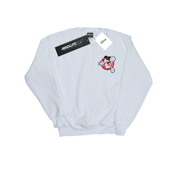 Disney Boys Mickey Mouse Dunking Sweatshirt 5-6 år Vit White 5-6 Years