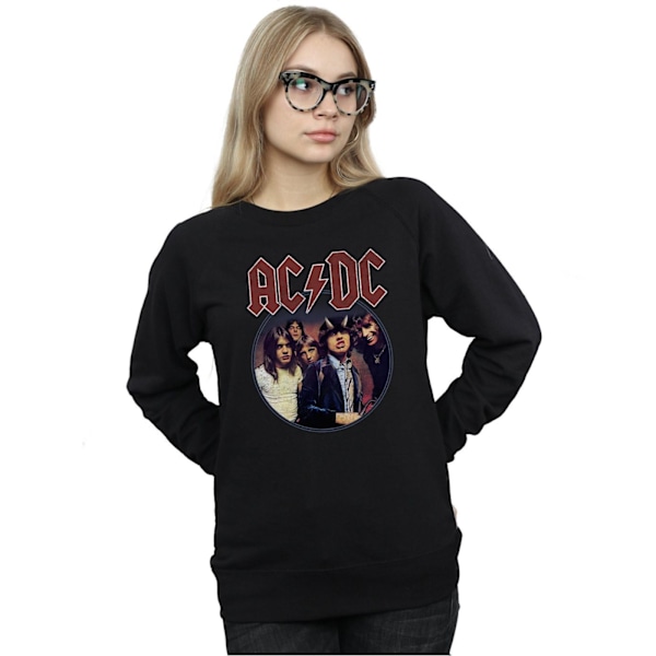 AC/DC Dam/Kvinnor Highway To Hell Cirkel Sweatshirt L Svart Black L