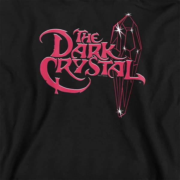 Dark Crystal Unisex Vuxen Bright Logo Sweatshirt S Svart Black S