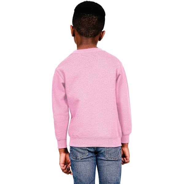 Casual Classics Barn/Barn Blended Ringspun Bomull Sweatshirt 9-11 År Ljus Rosa Light Pink 9-11 Years