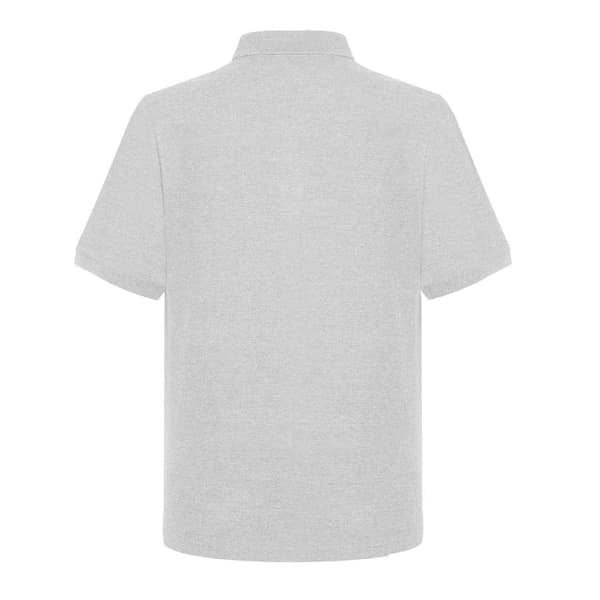 Slazenger Herr Broderad Logotyp Pikétröja XL Gråmelerad Grey Marl XL