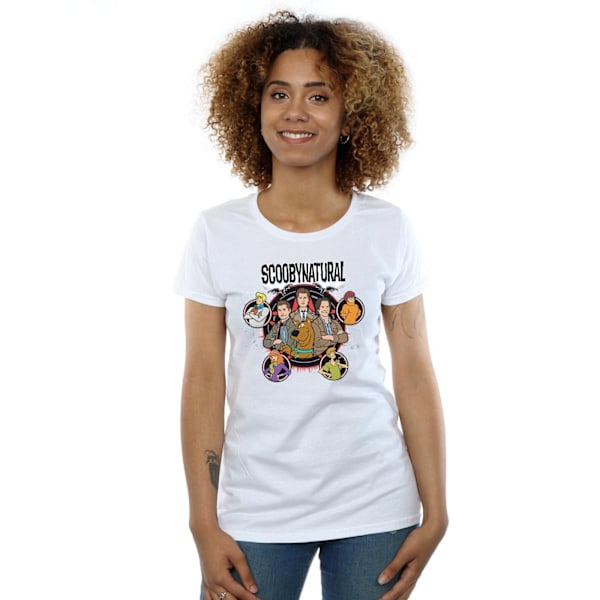 Scoobynatural Dam/Damkaraktärer Stjärna Bomull T-shirt XL W White XL