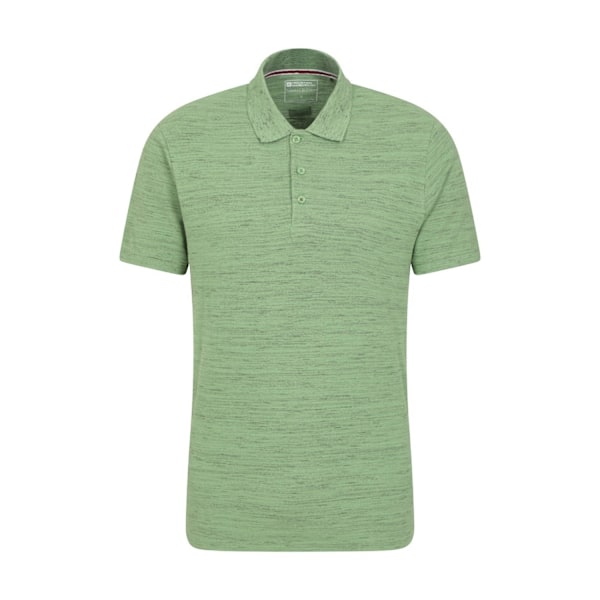 Mountain Warehouse Dawnay Pikétröja med Struktur för Män XL Gre Green XL