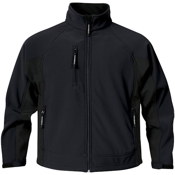 Stormtech herr Bonded Teflon® DWR vind/vattenavvisande jacka X Black/Black XL