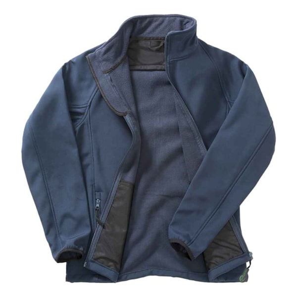 Result Core Herr Printable Soft Shell Jacka 4XL Marinblå Navy 4XL