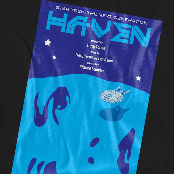 Star Trek Unisex Vuxen The Next Generation Säsong 1 Avsnitt 11 Black XXL
