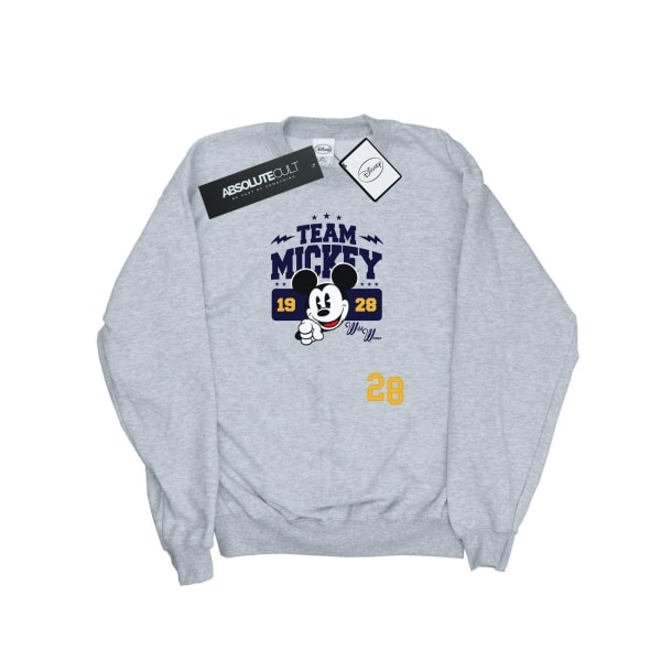 Disney Mickey Mouse Team Mickey Sweatshirt XL Sports Grey Sports Grey XL