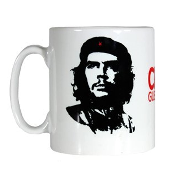 Che Guevara Korda Porträttmugg One Size Vit/Svart White/Black One Size