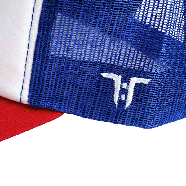 Tokyo Time Unisex Vuxen Pride Trucker Cap En Storlek Vit/Blå White/Blue One Size