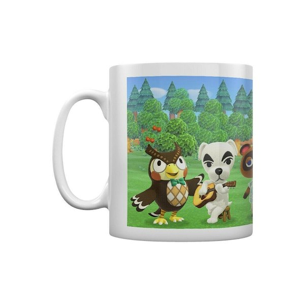 Animal Crossing Line Up Mug En Storlek Flerfärgad Multicoloured One Size