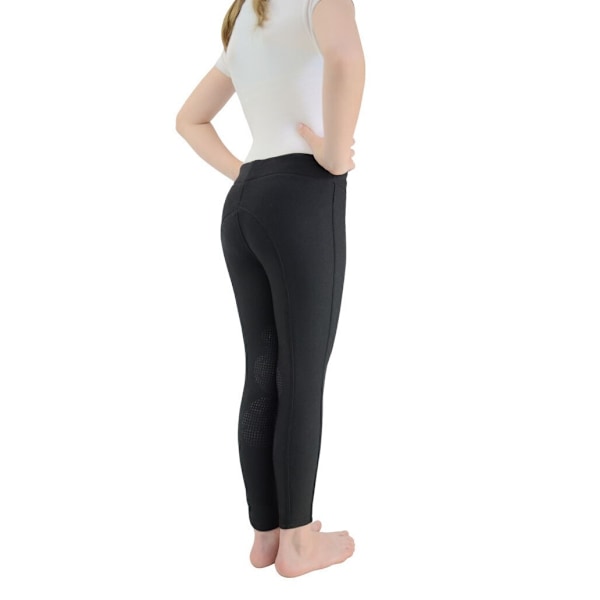 HyPERFORMANCE Barn/Barn Blizzard Softshell Ridtights 7 Black 7-8 Years