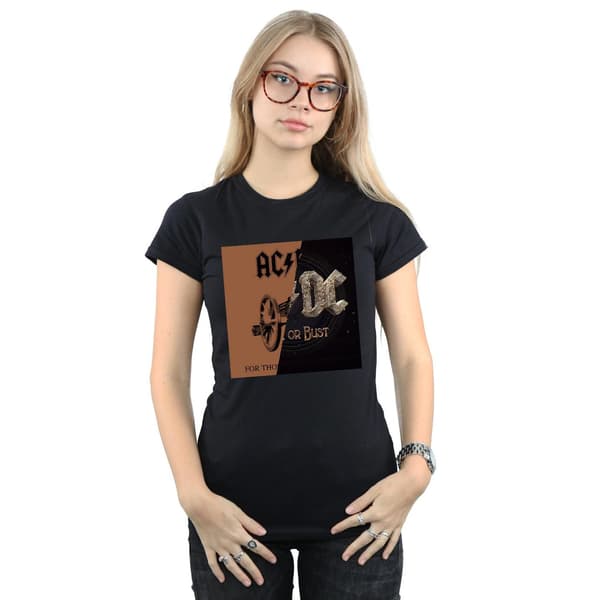 AC/DC Dam Rock or Bust / For Those About Splice Bomull Black S
