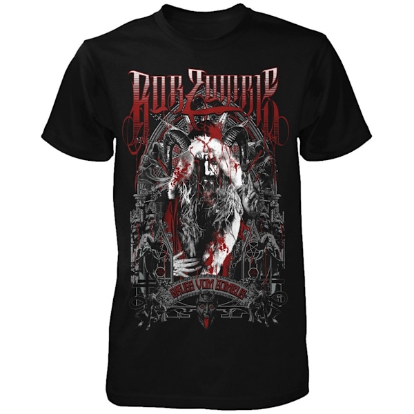 Rob Zombie Unisex Vuxen Krampas T-Shirt L Svart Black L