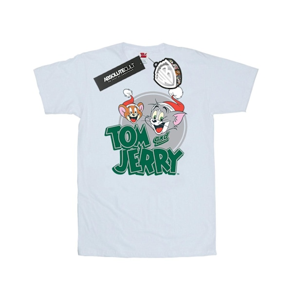 Tom And Jerry Julhälsningar T-shirt L Vit White L