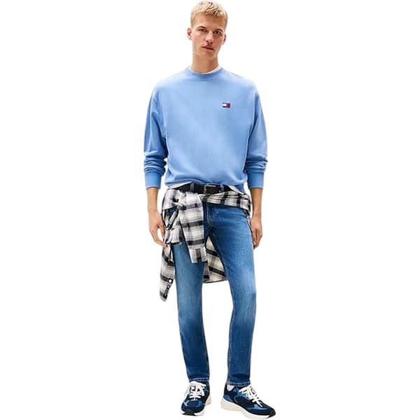 Tommy Jeans Herrjeans i denim 32R Mellanblå Medium Blue 32R