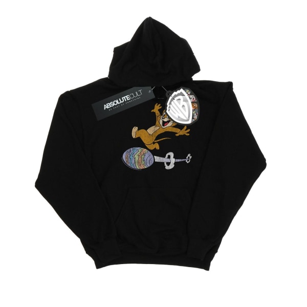 Tom And Jerry Girls Egg Run Hoodie 5-6 Years Black Black 5-6 Years