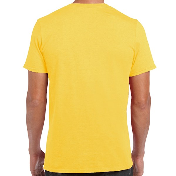 Gildan Mäns Soft Style Ringspun T-shirt 4XL Daisy Daisy 4XL
