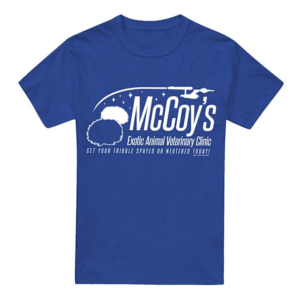 Star Trek Unisex Vuxen McCoy´s Clinic T-Shirt L Kungsblå Royal Blue L