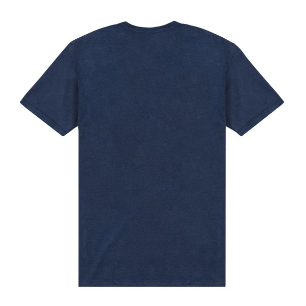 Batman Unisex Vuxen Logo T-Shirt S Marinblå Navy Blue S