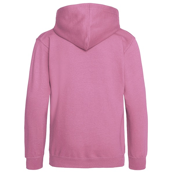 Awdis Unisex Barn Hoodie / Tröja / Skoluniform 1-2 År Candyfloss Pink 1-2 Years